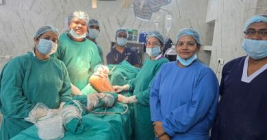 जिला चिकित्सालय बालोद के चिकित्सकों के द्वारा जांघ की हड्डी का किया गया सफल आॅपरेशन
