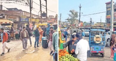 भोपाल जंक्शन के बाहर आधी रह गई सड़क! ऑटो, अतिक्रमण और गड्ढों से बढ़ी दिक्कत, ट्रैफिक जाम से रोजाना यात्री 40 हजार परेशान