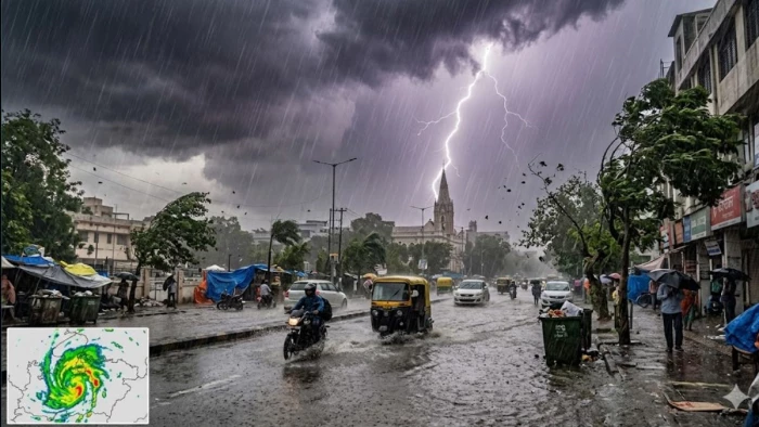 एमपी में बारिश-आंधी का अलर्ट… भोपाल, इंदौर समेत 45 जिलों में बदलेगा मौसम, 60 किमी प्रतिघंटा की रफ्तार से चलेगी हवा